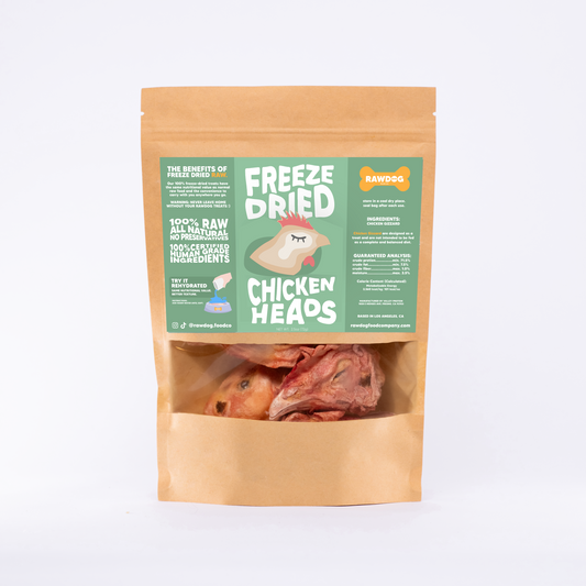 Freeze Dried Chicken Heads
